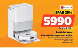 POWER Roborock Robotstøvsuger Erobrer hindringer med letthet tilbud