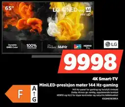 POWER Lg 4K Smart-TV MiniLED-presisjon møter 144 Hz-gaming tilbud