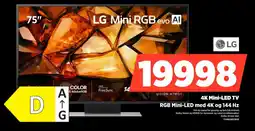 POWER 4K Mini-LED TV RGB Mini-LED med 4K og 144 Hz tilbud