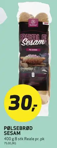 Bunnpris PØLSEBRØD SESAM tilbud