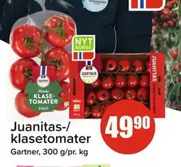 Spar Juanitas-/ klasetomater tilbud