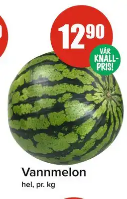 Spar Vannmelon tilbud