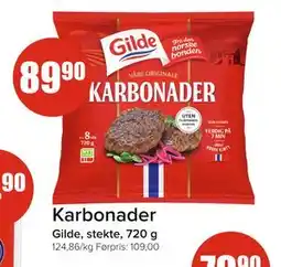 Spar Karbonader tilbud