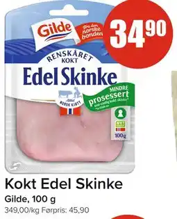 Spar Kokt Edel Skinke tilbud
