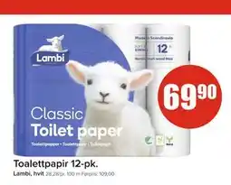 Spar Toalettpapir 12-pk tilbud