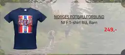 Sport 1 NORGES FOTBALLFORBUND NFF T-shirt Blå, Barn tilbud