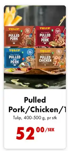 Nordby Supermarket TULIP Pulled Pork/Chicken tilbud