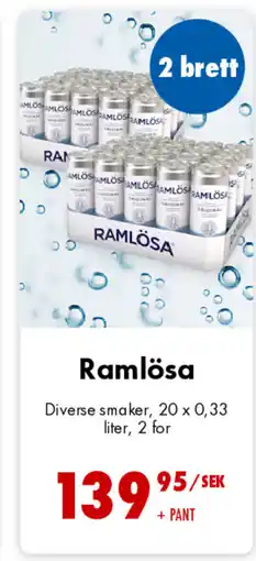 Nordby Supermarket Ramlösa tilbud