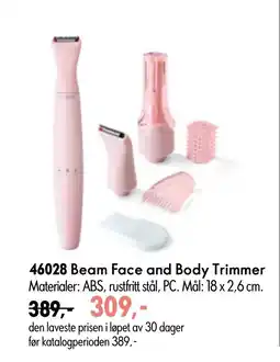 Oriflame Beam Face and Body Trimmer tilbud