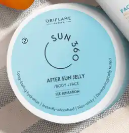 Oriflame Sun 360 After Sun Jelly Body + Face tilbud