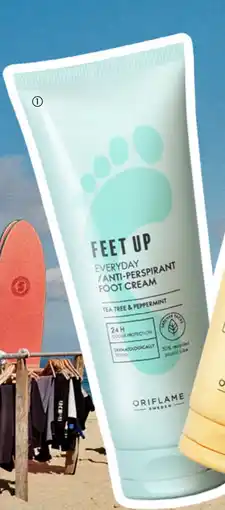 Oriflame Feet Up Everyday / Anti-Perspirant Foot Cream tilbud