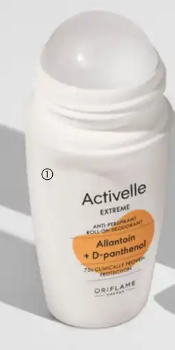 Oriflame Activelle Extreme Anti-Perspirant Roll-on Deodorant tilbud