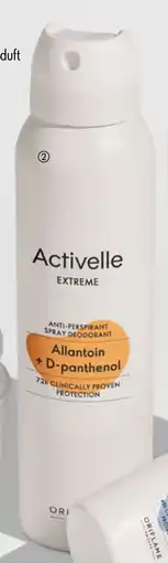 Oriflame Activelle Extreme Anti-Perspirant Spray Deodorant tilbud