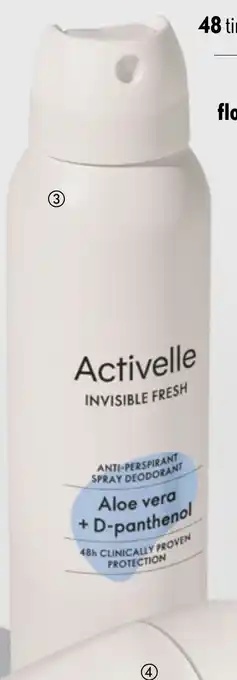 Oriflame Activelle Invisible Fresh Anti-Perspirant Spray Deodorant tilbud