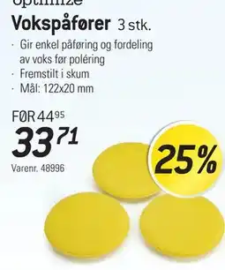 Thansen optimize Vokspåfører 3 stk tilbud