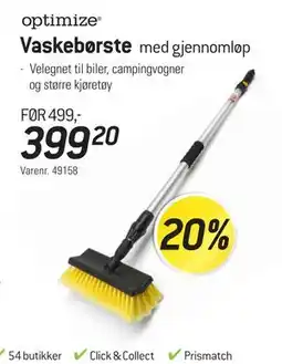 Thansen optimize Vaskebørste tilbud