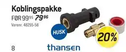Thansen Koblingspakke tilbud