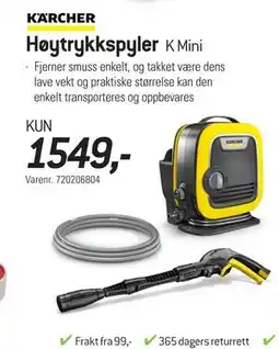 Thansen KÄRCHER Høytrykkspyler tilbud