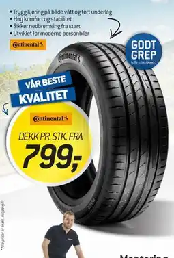 Thansen Continental tilbud