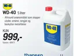 Thansen WD-40 tilbud