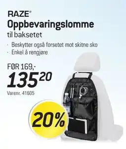 Thansen RAZE Oppbevaringslomme tilbud