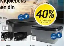 Thansen 40% PÅ KOMPRESSOR KJØLEBOKS tilbud