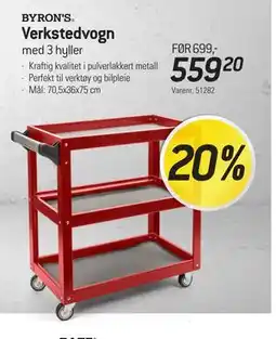 Thansen Verkstedvogn tilbud