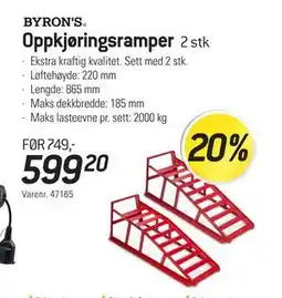 Thansen Oppkjøringsramper tilbud