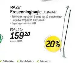 Thansen RAZE Presenningbøyle tilbud