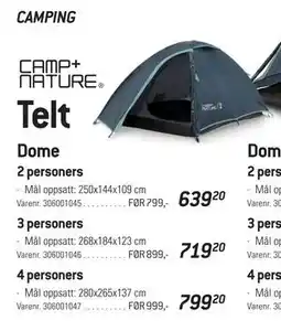 Thansen Dome Telt tilbud