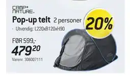 Thansen Pop-up telt tilbud