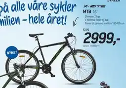 Thansen X-ZITE MTB tilbud