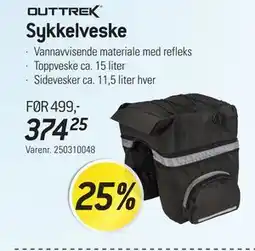 Thansen OUTTREK Sykkelveske tilbud