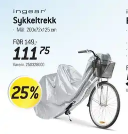 Thansen ingear Sykkeltrekk tilbud
