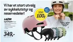 Thansen Lazer Sykkelhjelm tilbud