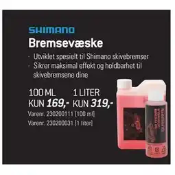 Thansen Shimano Bremsevæske tilbud