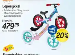 Thansen Løpesykkel tilbud
