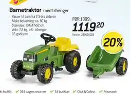 Thansen Barnetraktor tilbud
