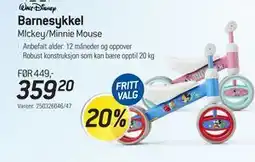 Thansen Barnesykkel tilbud