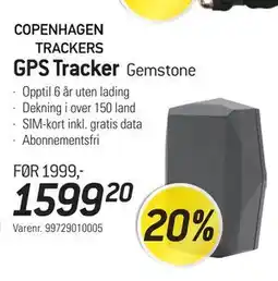 Thansen GPS Tracker tilbud