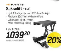 Thansen Sakselift tilbud