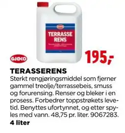 jem & fix TERRASSERENS tilbud