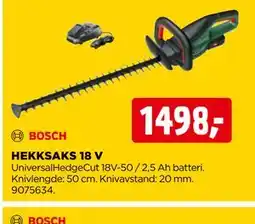 jem & fix HEKKSAKS 18 V tilbud