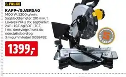 jem & fix KAPP-/GJÆRSAG tilbud