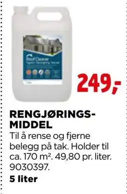 jem & fix RENGJØRINGSMIDDEL tilbud
