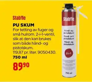 jem & fix PU SKUM tilbud