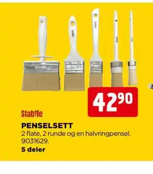 jem & fix PENSELSETT tilbud
