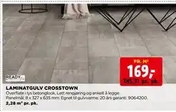 jem & fix LAMINATGULV CROSSTOWN tilbud