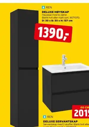 jem & fix DELUXE HØYSKAP tilbud
