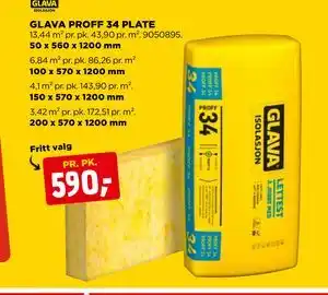 jem & fix GLAVA PROFF 34 PLATE tilbud